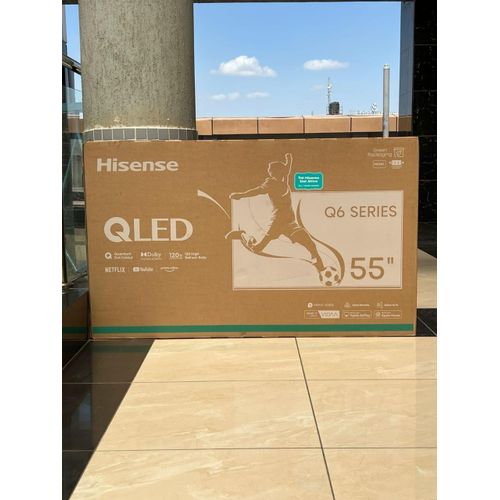 Hisense 55-Inch QLED 4K Smart TV Q6 – Bluetooth, Netflix and YouTube - photo 2