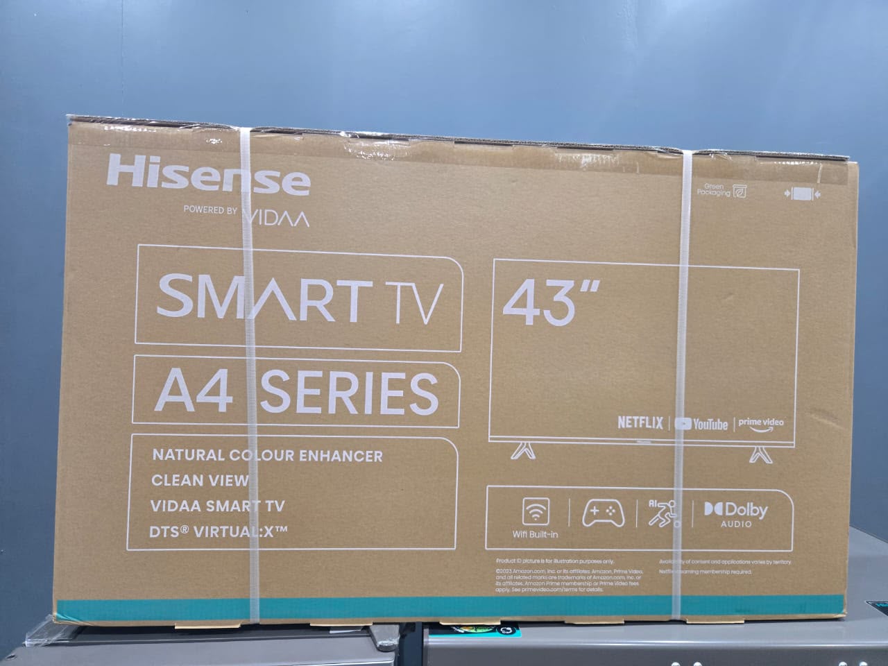 Hisense 43-Inch Smart TV A4 – Frameless Design, Netflix and YouTube - photo 3