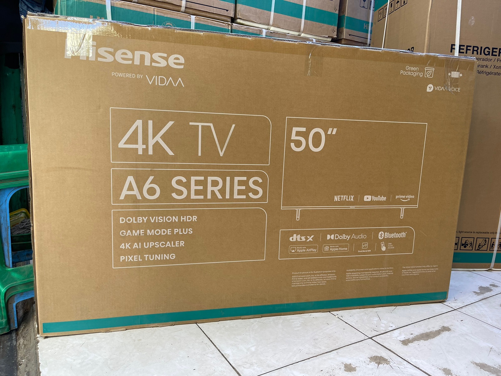 Hisense 50-Inch Smart 4K UHD TV A6 – Frameless Television with Netflix and YouTube - photo 3