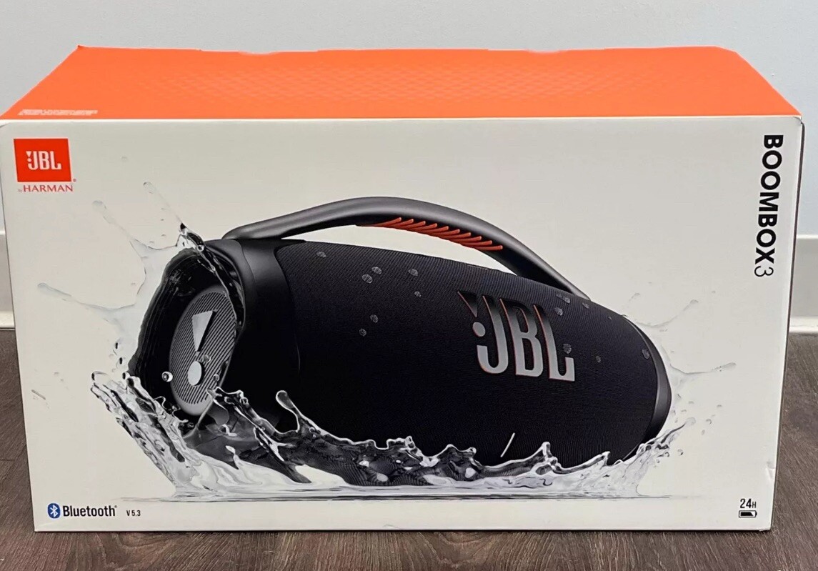 JBL Boombox 3 Portable Bluetooth Speaker – Powerful Sound, Deep Bass and Waterproof Design - photo 2