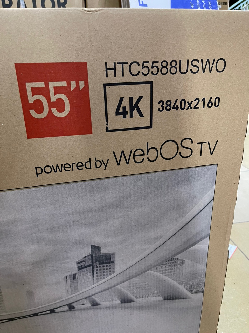 Vitron 55-Inch Smart 4K UHD WebOS TV – Frameless Television with Netflix and YouTube - photo 2