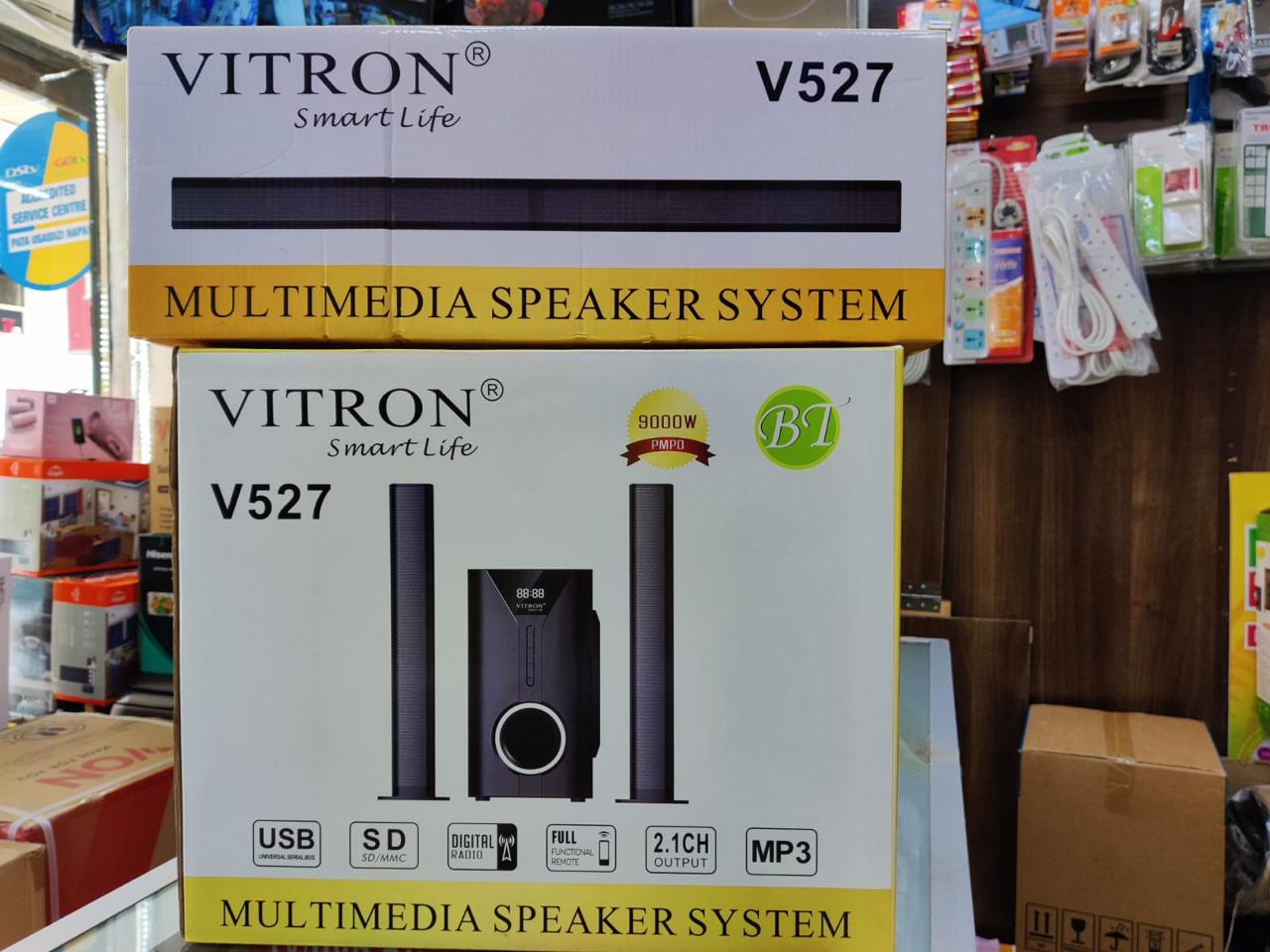 Vitron V527 2.1 Channel Subwoofer Speaker System for Home Entertainment - photo 2