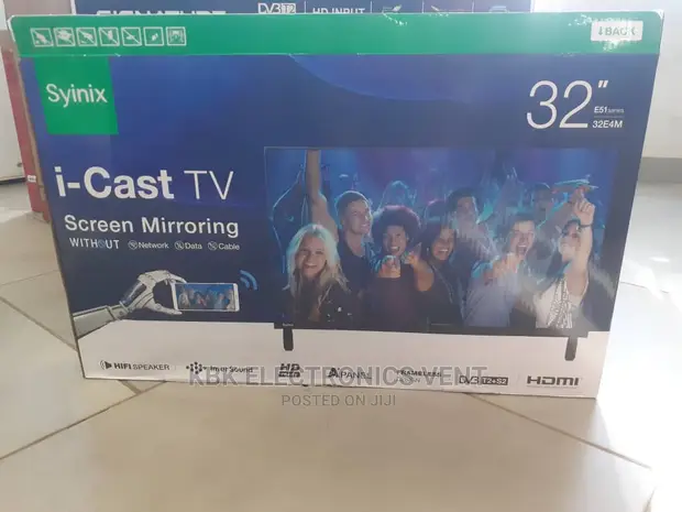 Syinix 32-Inch Digital TV with iCast and Frameless Design - photo 2
