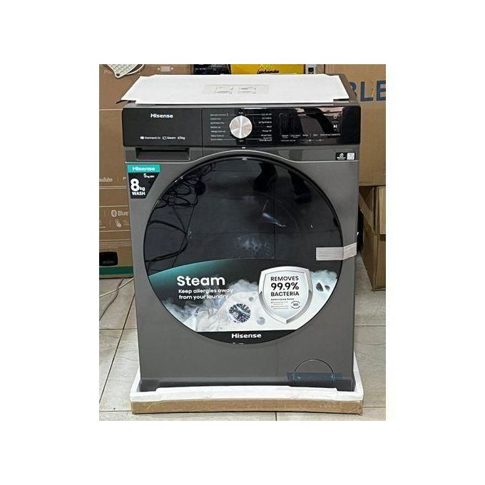 Hisense 8kg Wash and Spin Washing Machine with 1200 RPM and Digital Display - photo 2