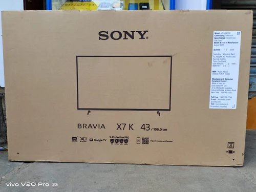 Sony 43-Inch X75K 4K UHD Smart Google TV with Netflix and YouTube - photo 2