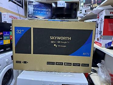 Skyworth 32-Inch Frameless Google TV with Bluetooth, Netflix and YouTube - photo 2