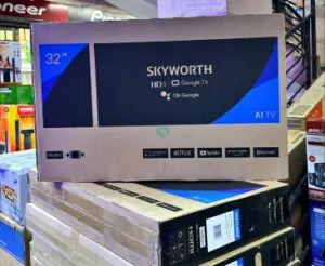 Skyworth 32-Inch Frameless Google TV with Bluetooth, Netflix and YouTube - photo 3