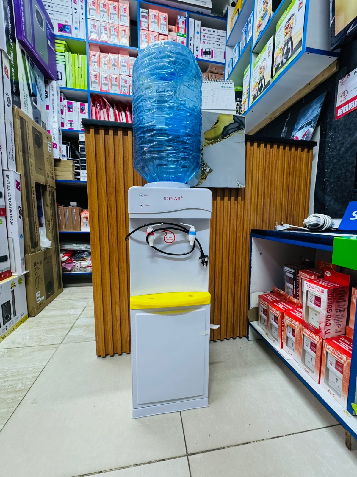 Sonar A3 Hot and Normal Water Dispenser – Freestanding with Dual Taps