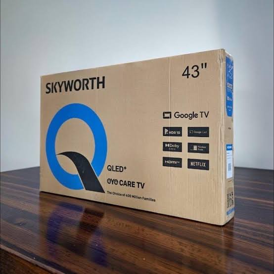Skyworth 43-Inch QLED Google Smart TV Frameless with Bluetooth, YouTube and Netflix - photo 2