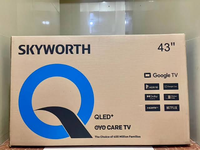 Skyworth 43-Inch QLED Google Smart TV Frameless with Bluetooth, YouTube and Netflix - photo 3