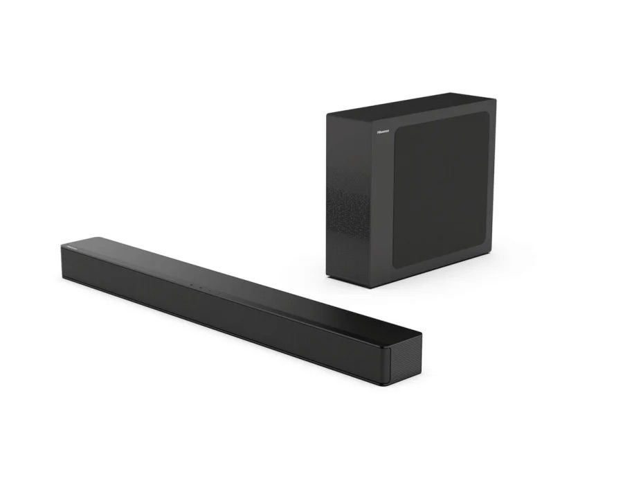 Hisense HS2100 240W 2.1 Channel Soundbar with Wireless Subwoofer and Dolby Audio