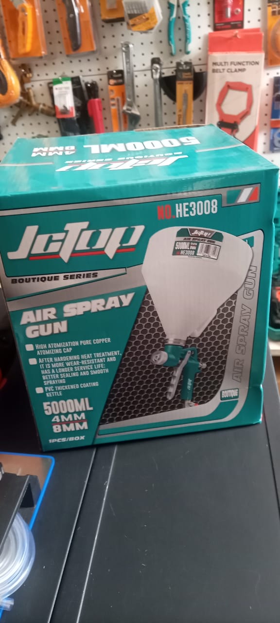 Jetoy HE3008 Rough Cast Spray Gun 5000ML with 4mm Air Inlet and 8mm Nozzle