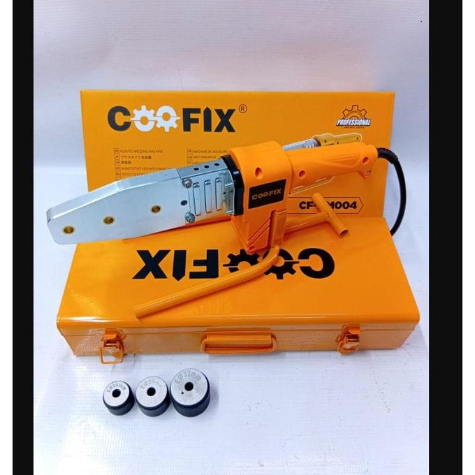 Coofix PPR Welding Machine 2000W 300°C Plastic Pipe Heat Fusion Tool Set with 6 Die Heads and Accessories - photo 2