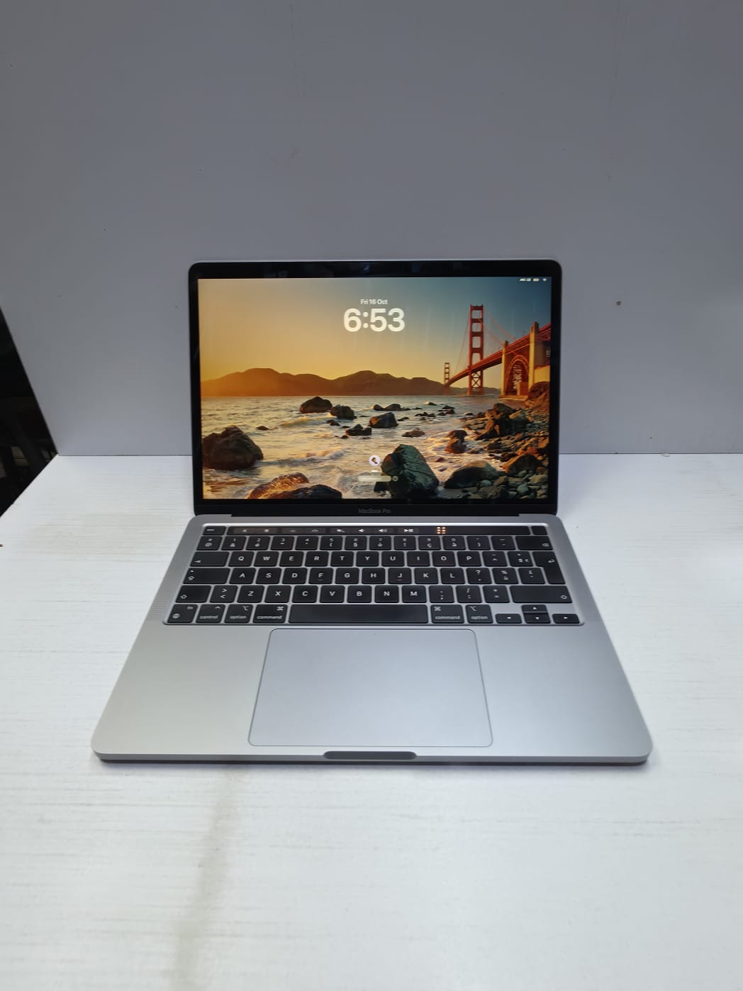 Apple MacBook Pro M1 13.3-Inch Laptop, 16GB RAM, 256GB SSD, Touch Bar