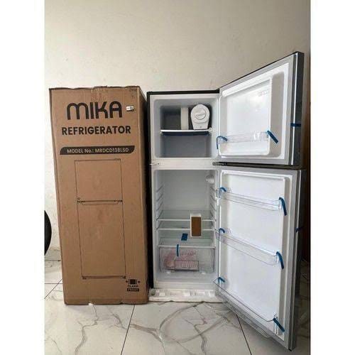 Mika 202L Double Door No Frost Refrigerator with Inverter Technology - photo 2