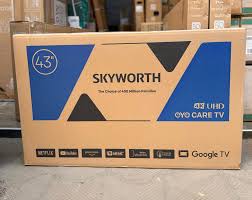 Skyworth 43-Inch 4K Google Smart TV Frameless with Bluetooth, YouTube and Netflix - photo 3