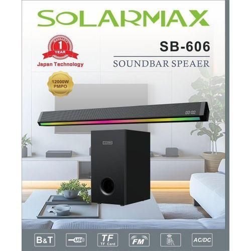Solarmax SB-606 2.1 Channel 12000W Soundbar with Bluetooth, FM Radio and AUX - photo 3