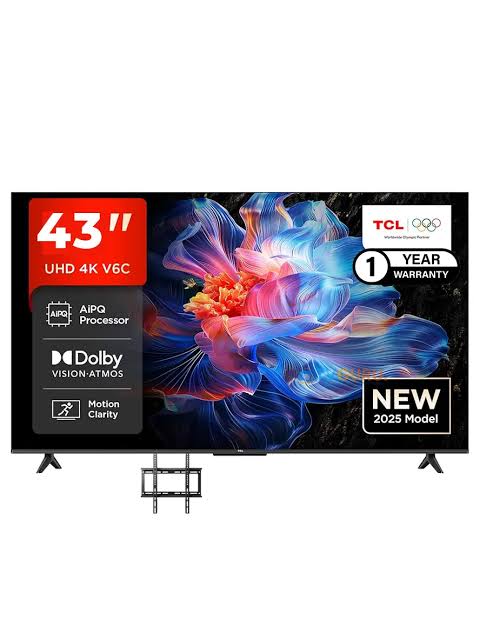 TCL 43-Inch 4K UHD Frameless Google TV with Bluetooth, YouTube and Netflix - photo 2