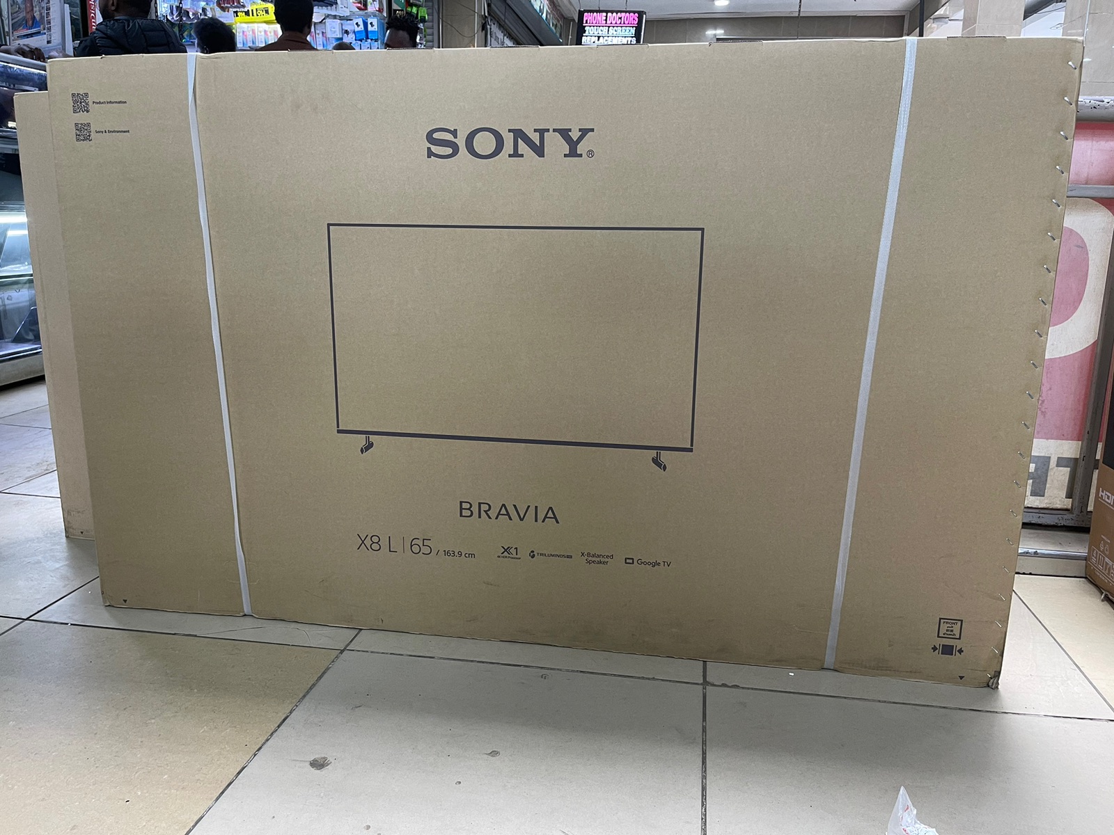 Sony 65-Inch X80L 4K UHD Smart Google TV with YouTube and Netflix