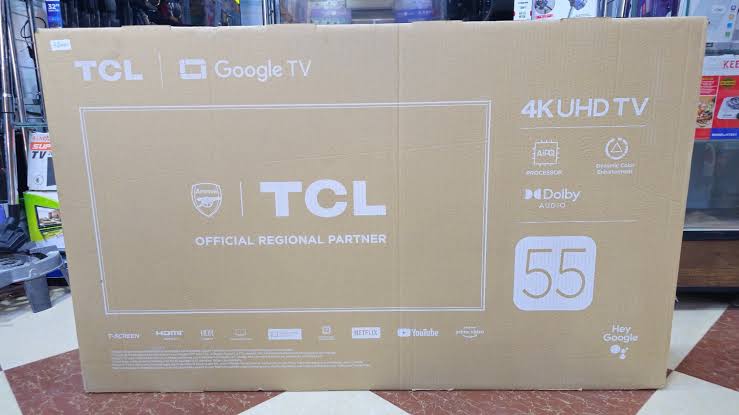 TCL 55-Inch 4K UHD Smart Google TV with Bluetooth, YouTube and Netflix - photo 2