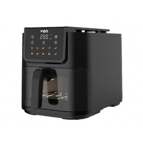 VON 8L Digital Air Fryer VAF080DSTK – Slim Design, Touchscreen Controls - photo 2