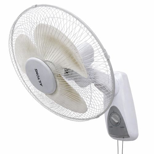 Ailyons 16-Inch Wall Fan – 3-Speed Adjustable Wall-Mounted Fan - photo 2