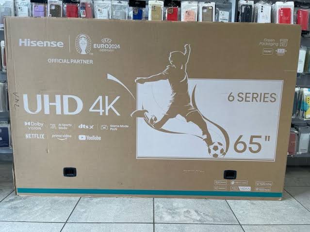 Hisense 65-Inch Smart 4K UHD TV A6 Frameless with Bluetooth - photo 2