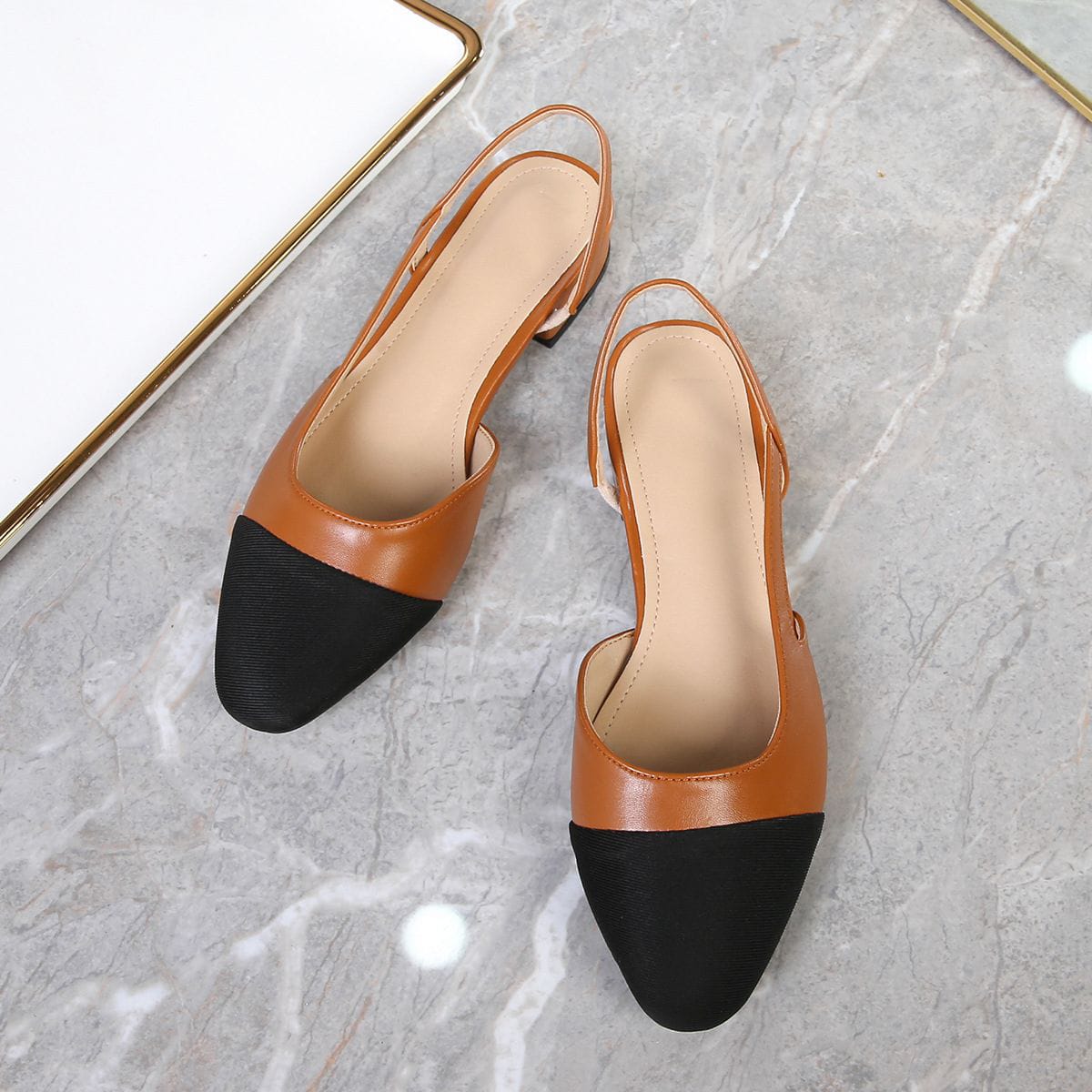 Mary Jane Slingback Shoes for Women
