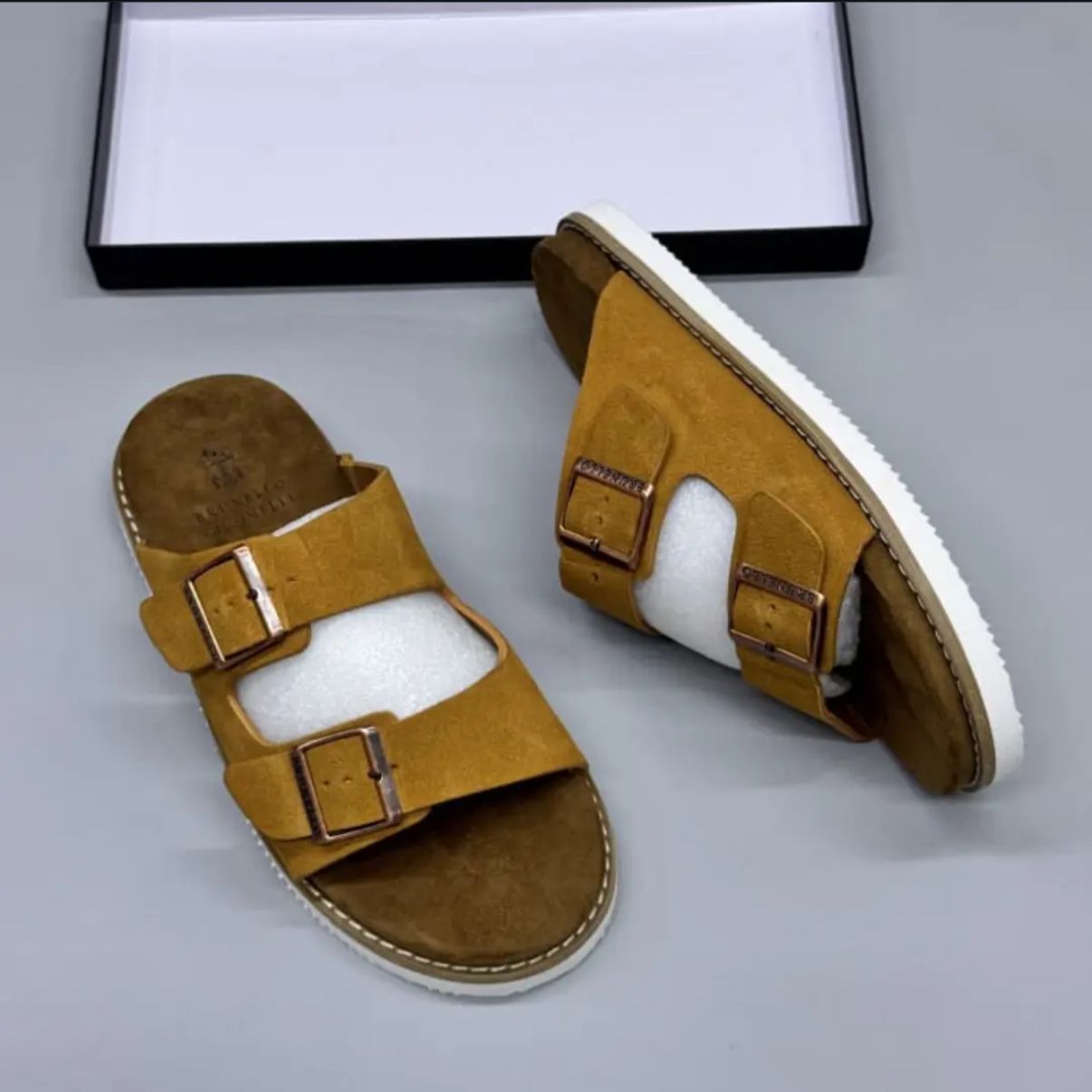 Brunello Executive Men’s Sandals – Stylish, Comfortable & Trendy Formal Sandals - photo 2