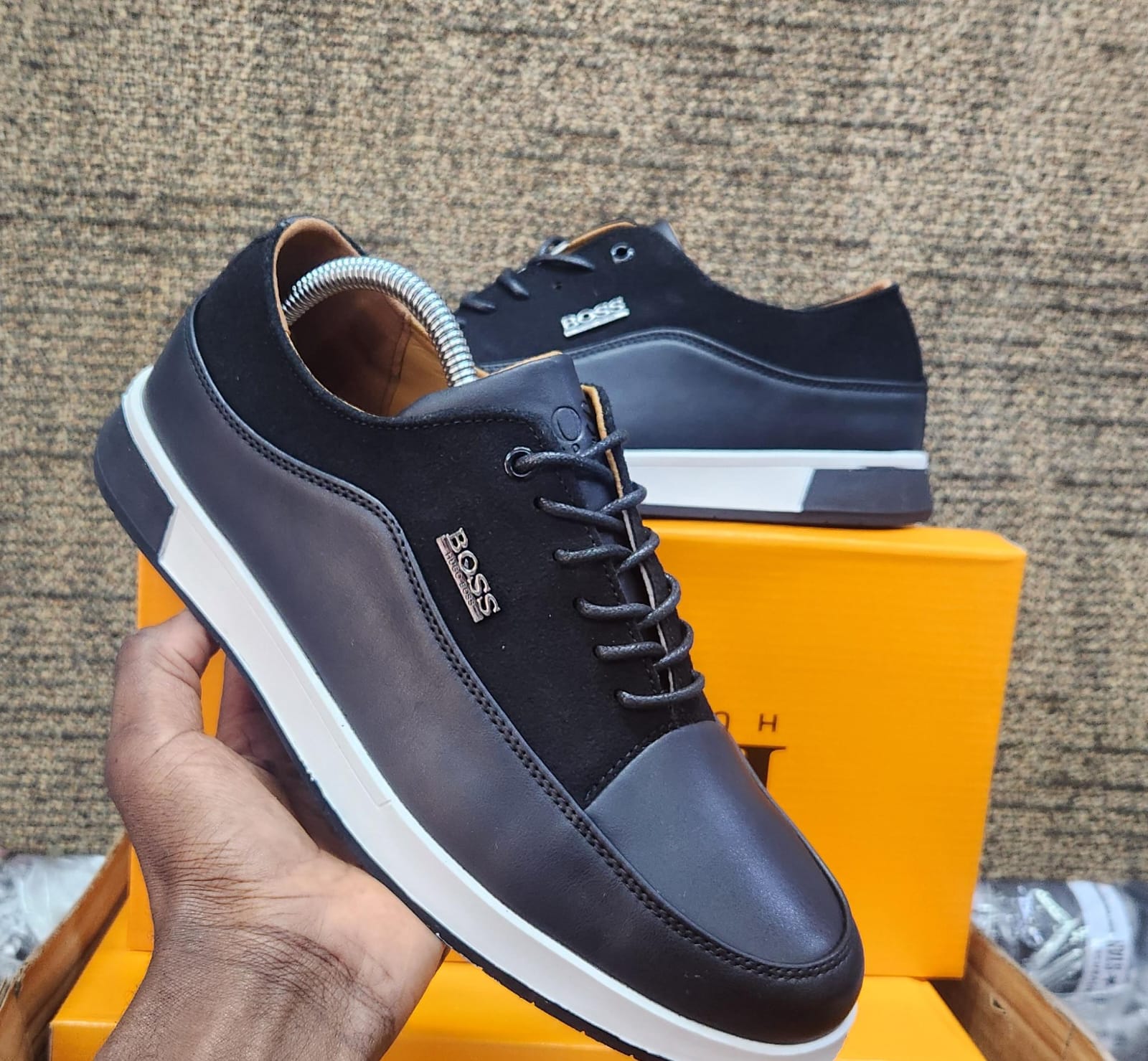 Boss Casual Shoes for Men – Stylish & Comfortable Everyday Footwear