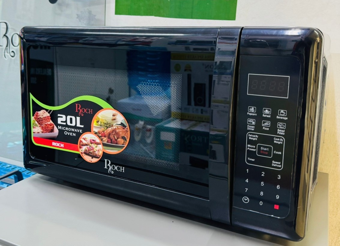 Roch 20-Litre Microwave Oven – Compact Kitchen Microwave